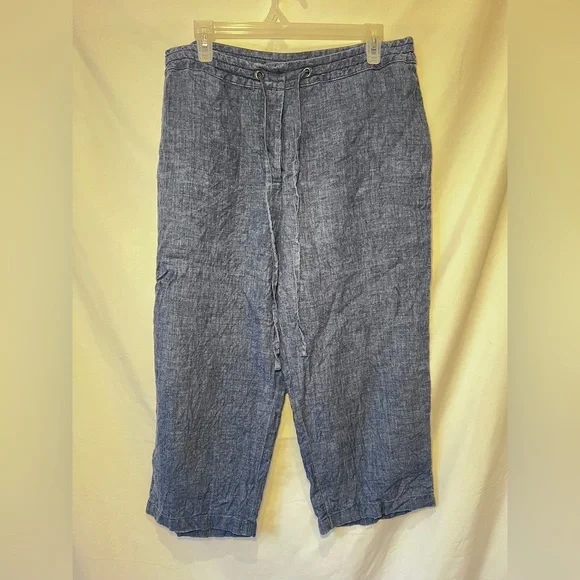 Valerie Stevens Wide Leg Crop Pants Size 14W - Picture 1 of 3